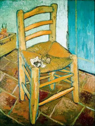Vincents Stuhl mit Pfeife Vincent van Gogh